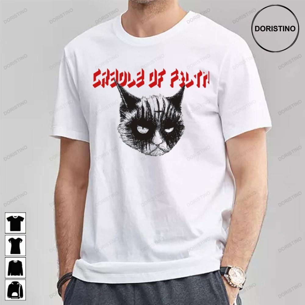 Cat Cradle Of Filth Limited Edition T-shirts